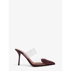 Alaia Women Le Coeur Patent Leather Sandals
